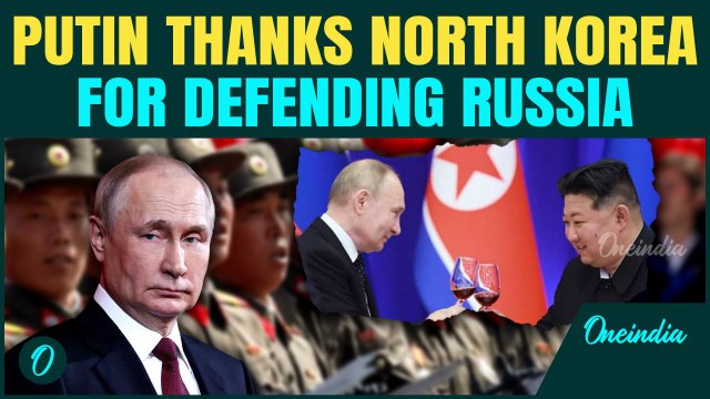 Watch Now: Putin Praises North Korean Soldiers for Repelling Ukrainian Attack in Kursk Region