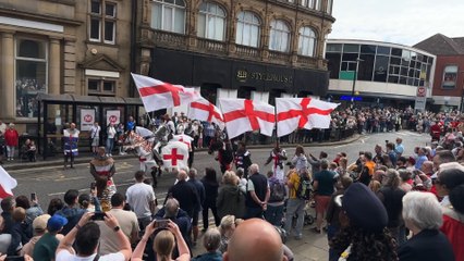 St George’s Day Parade 2025 in Morley Leeds