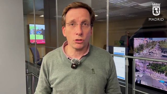 Almeida: Solicitamos a los madrileños que minimicen los desplazamientos
