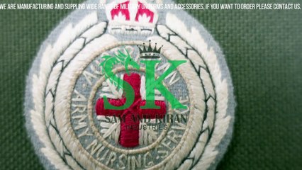 Australian Army Nursing Service Badge, Embroidered Australian Army Nursing Service Badge