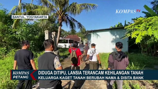 Lansia di Bantul Terancam Kehilangan Tanah Akibat Sertifikat Pindah Nama, Ditipu Siapa?