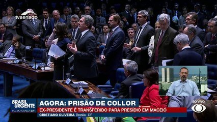 Prisão de Collor: ex-presidente é transferido para presídio em Maceió