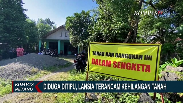 [FULL] Blak-blakan Kasus Lansia di Bantul Kena Tipu, Sertifikat Tanah Dipindah Nama: Kenapa?