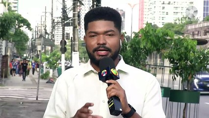 Capanema: ruas inundadas após temporal na cidade