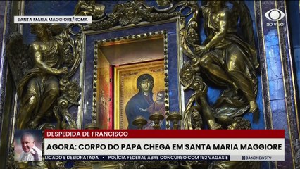 Caixão do Papa Francisco chega à Basília Santa Maria Maior