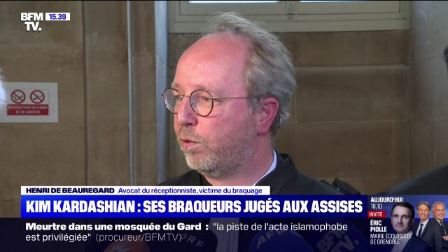 Procès du braquage de Kim Kardashian: Ce n'est pas le procès de sympathiques papys braqueurs , estime l'avocat du réceptionniste, victime du braquage