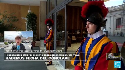 El 7 de mayo iniciará el cónclave para elegir al próximo papa de la Iglesia católica