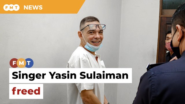 Singer Yasin Sulaiman freed as Court of Appeal overturns life sentence