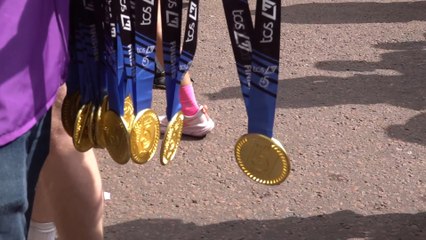 Youth Demand protest group disrupt London marathon