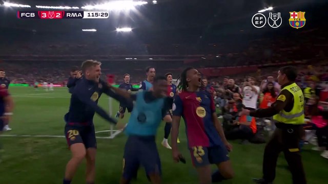 FC BARCELONA 3 vs 2 REAL MADRID | RESUMEN | FINAL COPA DEL REY 24/25