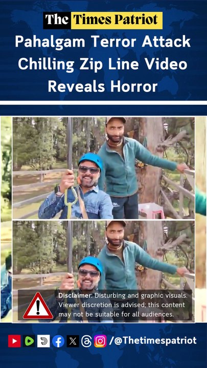 Pahalgam Terror Attack | Chilling Zip Line Video Reveals Horror