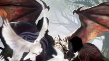 Epic Fantasy Battle: Centaurs vs Dragons in the Ancient Forest