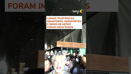 Apagão atinge Portugal e outros países da Europa #shorts