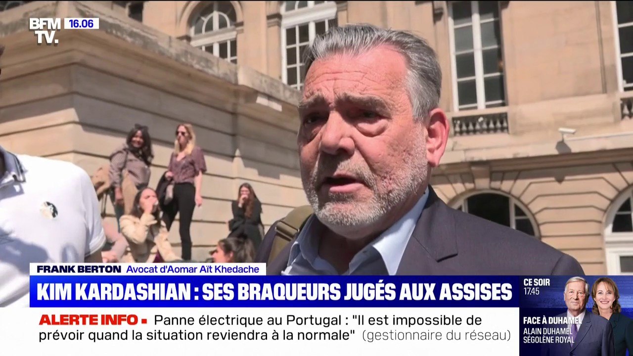 Braquage de Kim Kardashian: "Ça va être un procès relativement atypique au regard de l'âge des accusés", estime Maître Frank Berton, avocat d'un des "Papys braqueurs"