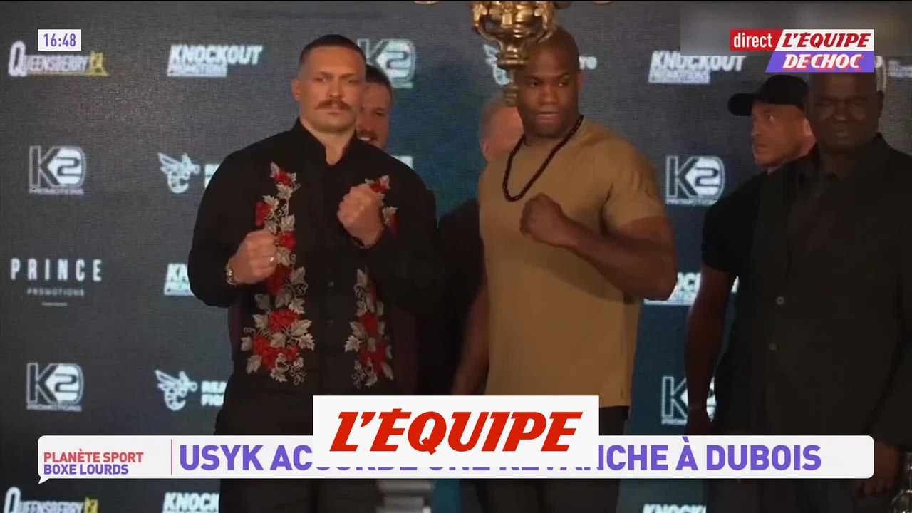 Revanche programmée entre Usyk et Dubois  - Boxe - Lourds