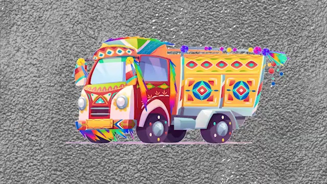 Art on Wheels | Truck Art Pakistan #viralvideo #trending #travel #truck #art #colors #beautiful