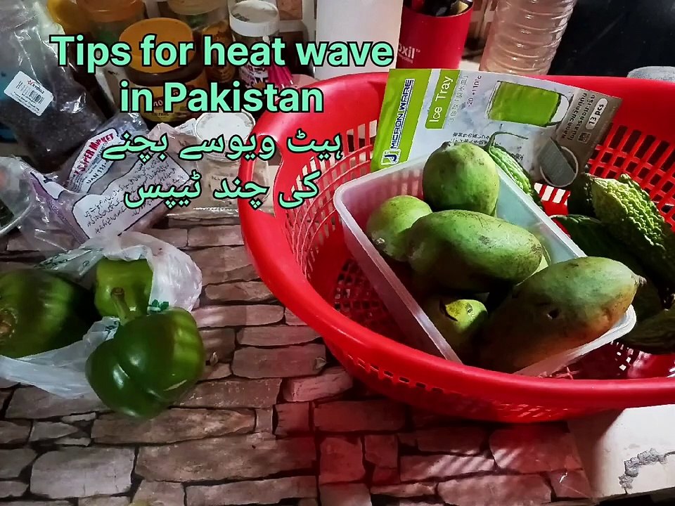 کچن اورگنائزیشن_ ھیٹ ویو ٹیپس_ Heat waves prevention tips