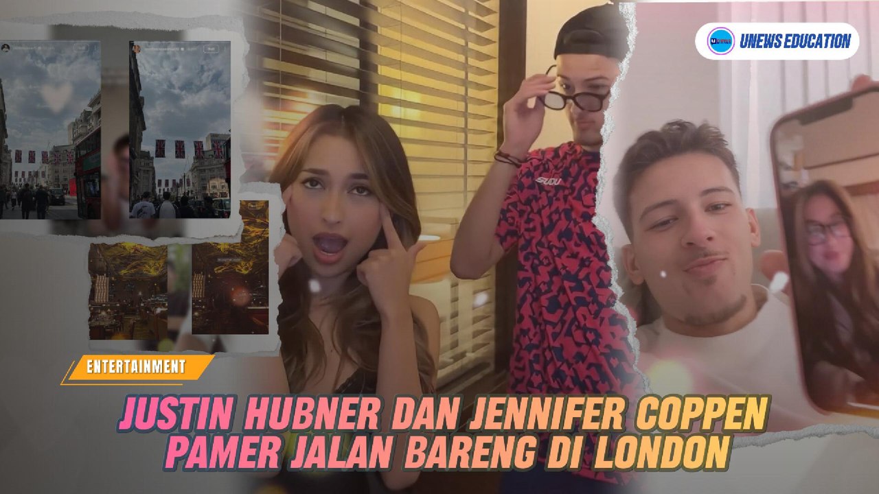 Justin Hubner dan Jennifer Coppen Pamer Jalan Bareng di London