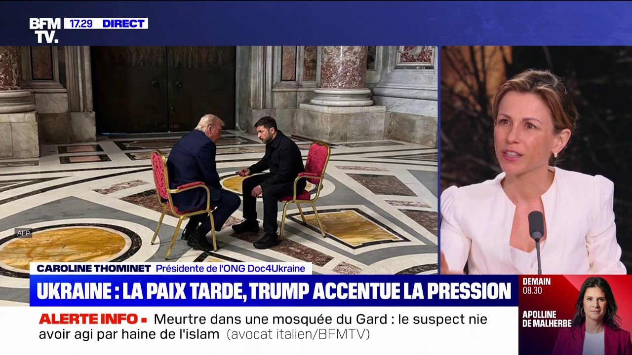 Cessez-le feu annoncé par Vladimir Poutine: "L'Ukraine a toujours été pour une trêve, la Russie ne l'a jamais respectée", assure Caroline Thominet (ONG Doc4Ukraine)