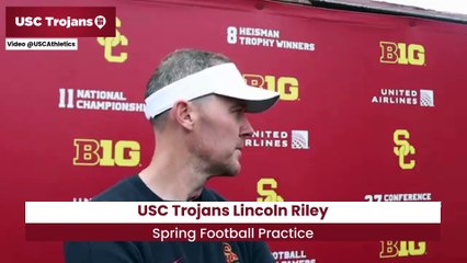 USC Trojans Lincoln Riley Excited By Defense