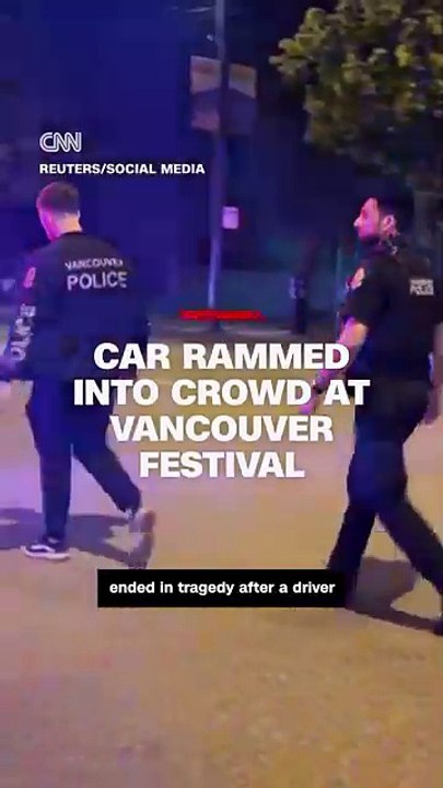 Car Crashed into Crowd at Vancouver Festival