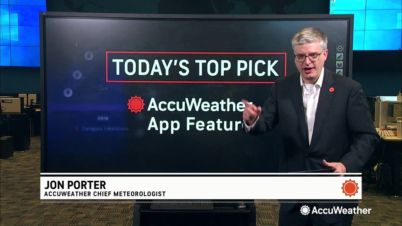 Stay ahead of severe weather with the AccuWeather app