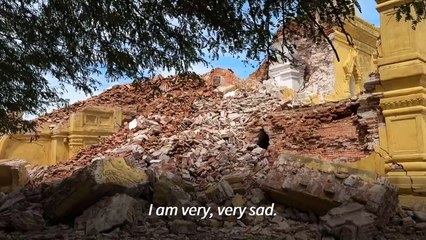 Lost history: Myanmar heritage falls victim to quake