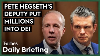 Pete Hegseth Hates DEI. His Deputy Put Tens Of Millions Into It.