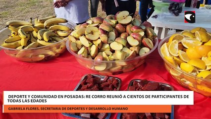 Deporte y comunidad en Posadas: Re Corro reunió a cientos de participantes de todas las edades