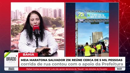 BRUNO REIS FAZ MARATONA E REÚNE 5 MIL PESSOAS NA ORLA