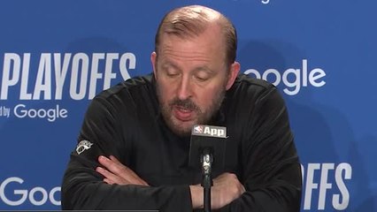 Knicks - Thibodeau : ''Les gars se sont montrés à la hauteur''