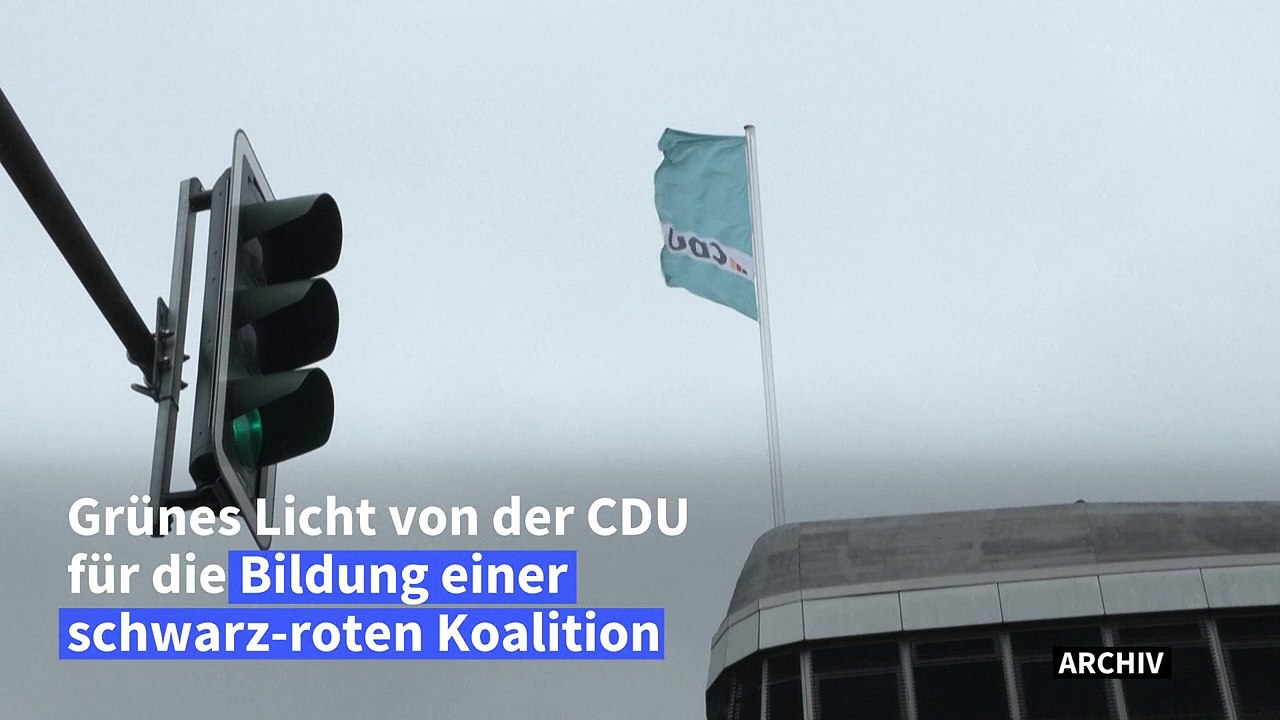CDU-Bundesausschuss billigt Koalitionsvertrag