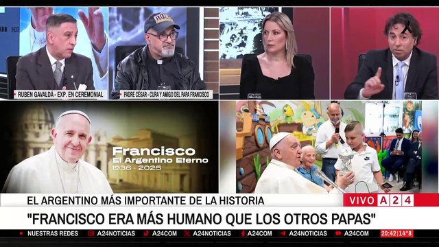 📹VIDEO INÉDITO: EL ENCUENTRO DE GONZALITO RODRÍGUEZ CON EL PAPA FRANCISCO