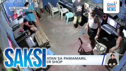 Babae, sugatan sa pamamaril sa computer shop | Saksi