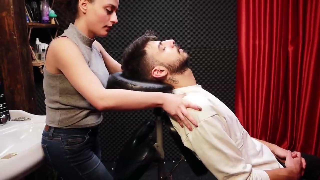 ASMR HEAD MASSAGE _ A Perfect SLEEP Therapy- Miss Melek