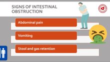 Signs (symptoms) of intestinal obstruction