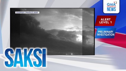 Bulkang Bulusan, itinaas sa alert level 1 matapos ang phreatic eruption | Saksi