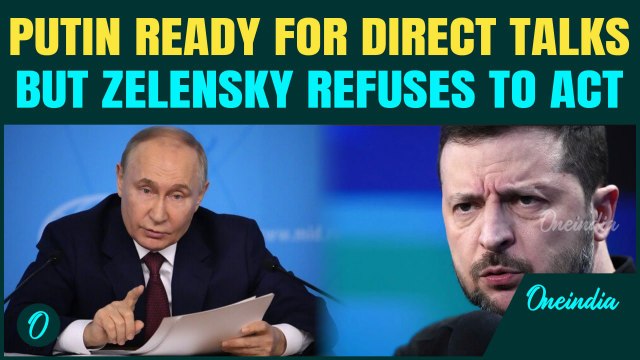 Kremlin Slams Ukraine: 'No Signs of Talks', Zelensky Maintains Ban on Direct Negotiations with Putin
