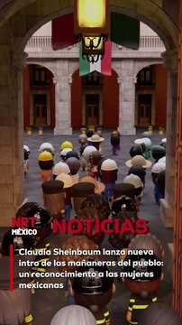 La presidenta Claudia Sheinbaum presentó la nueva introducción de la Mañanera del Pueblo , un segmento que ahora busca representar y honrar el papel de las mujeres en México. La nueva intro busca reflejar la diversidad y fuerza de las mujeres en el país.