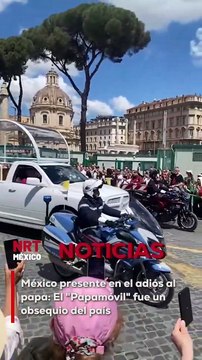 Un detalle conmovedor unió a México con el último adiós al Papa. El vehículo utilizado para trasladar el féretro desde San Pedro hasta Santa María la Mayor fue el papamóvil que México le regaló durante una de sus visitas al país. ¡México literalmente ca