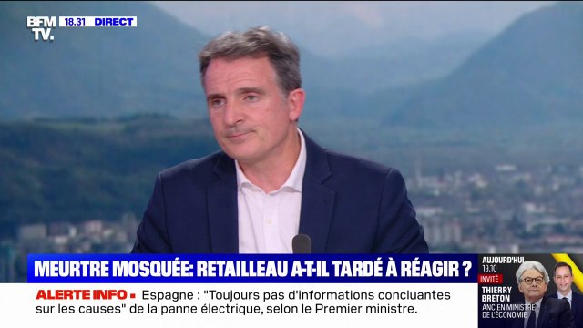 Éric Piolle, porte-parole des Écologistes, accuse Bruno Retailleau d'avoir réagi trop tard au meurtre d'un musulman dans une mosquée du Gard