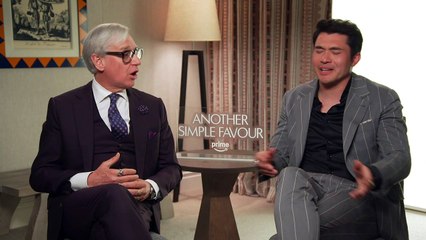 Paul Feig & Henry Golding Discuss Michele Morrone