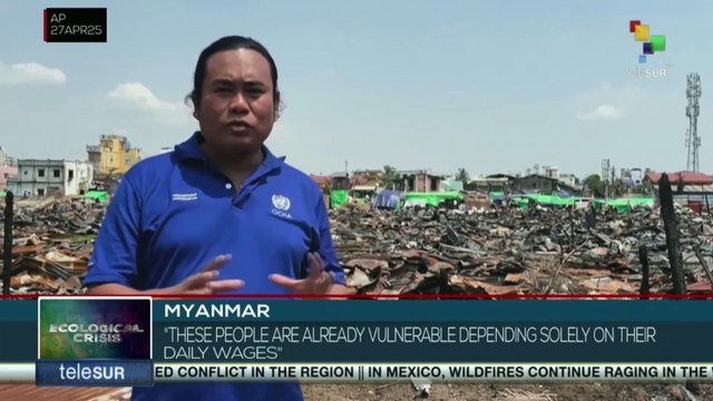 Myanmar: Situation remains critical after two strong earthquakes