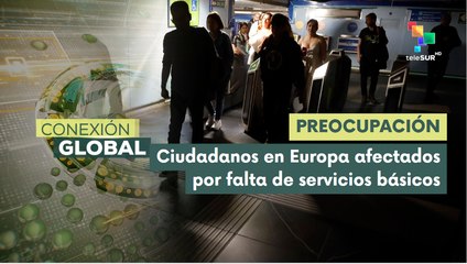 Europa se paraliza tras apagón general