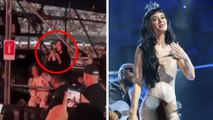 Katty Perry aprovecha su estancia en CDMX y así disfruta del concierto de Lady Gaga
