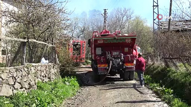 Kastamonu’da patlayan elektrik panosundan çıkan yangın 6 saat sonra söndürüldü