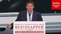 Florida Gov. Ron DeSantis Promotes Red Snapper Season Results
