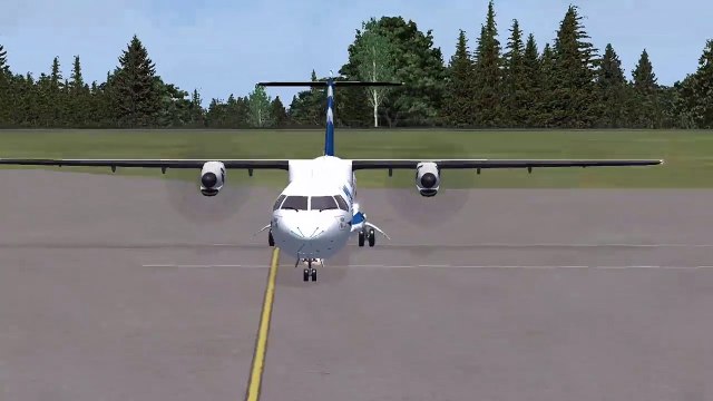 FSX in ATR 72-500 | Air Corsica for Airport