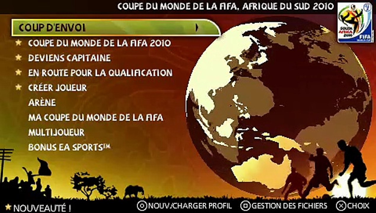 Coupe du Monde de la FIFA : Afrique du Sud 2010 online multiplayer - psp