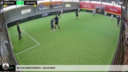 But de Christopher D - Les Accros